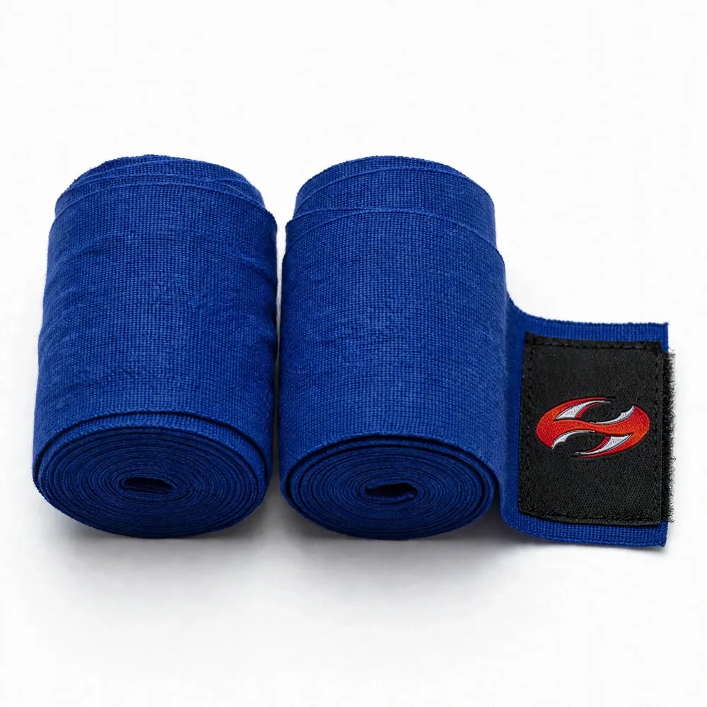 Blue Holo Fight Gears hand wraps