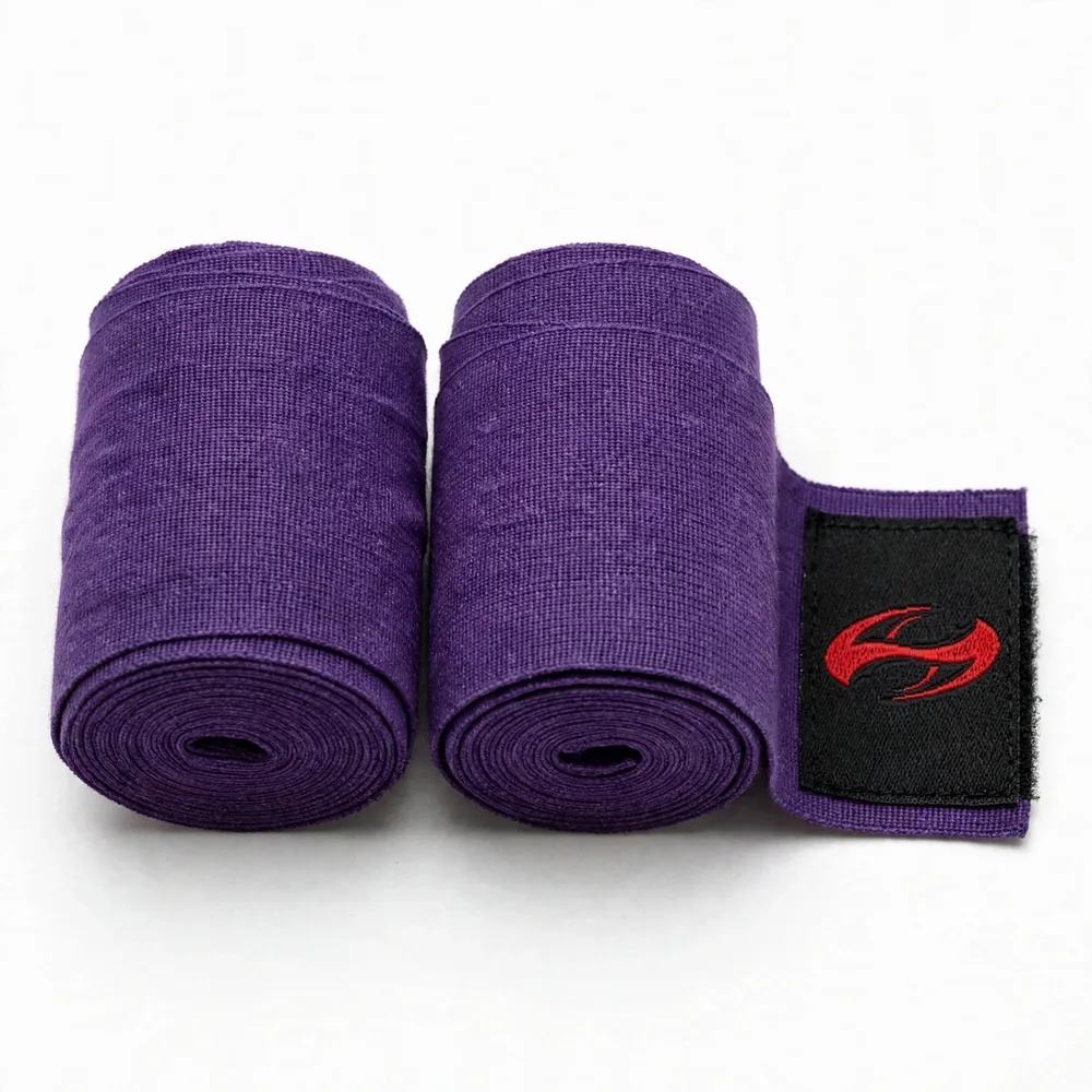 Purple Holo Fight Gears hand wraps