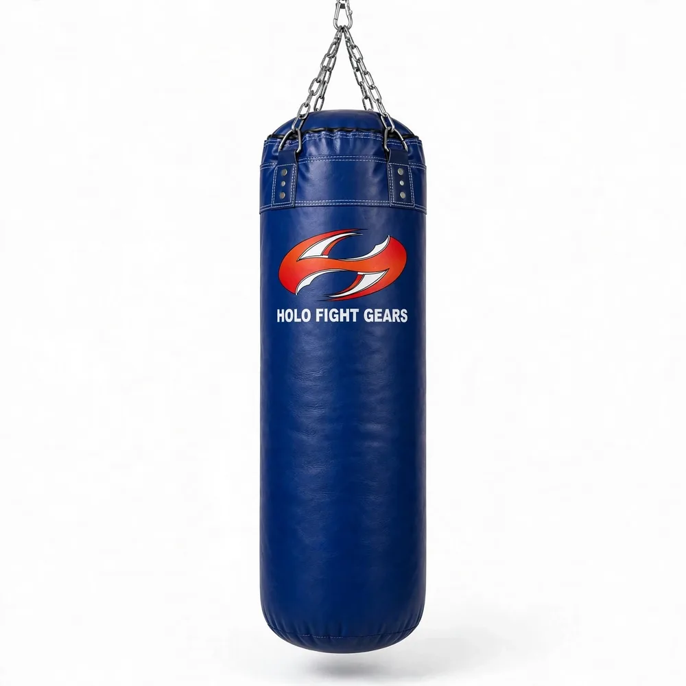 Blue Holo Fight Gears punching bag