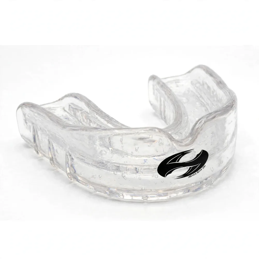 Transparent clear Holo Fight Gears mouth guard