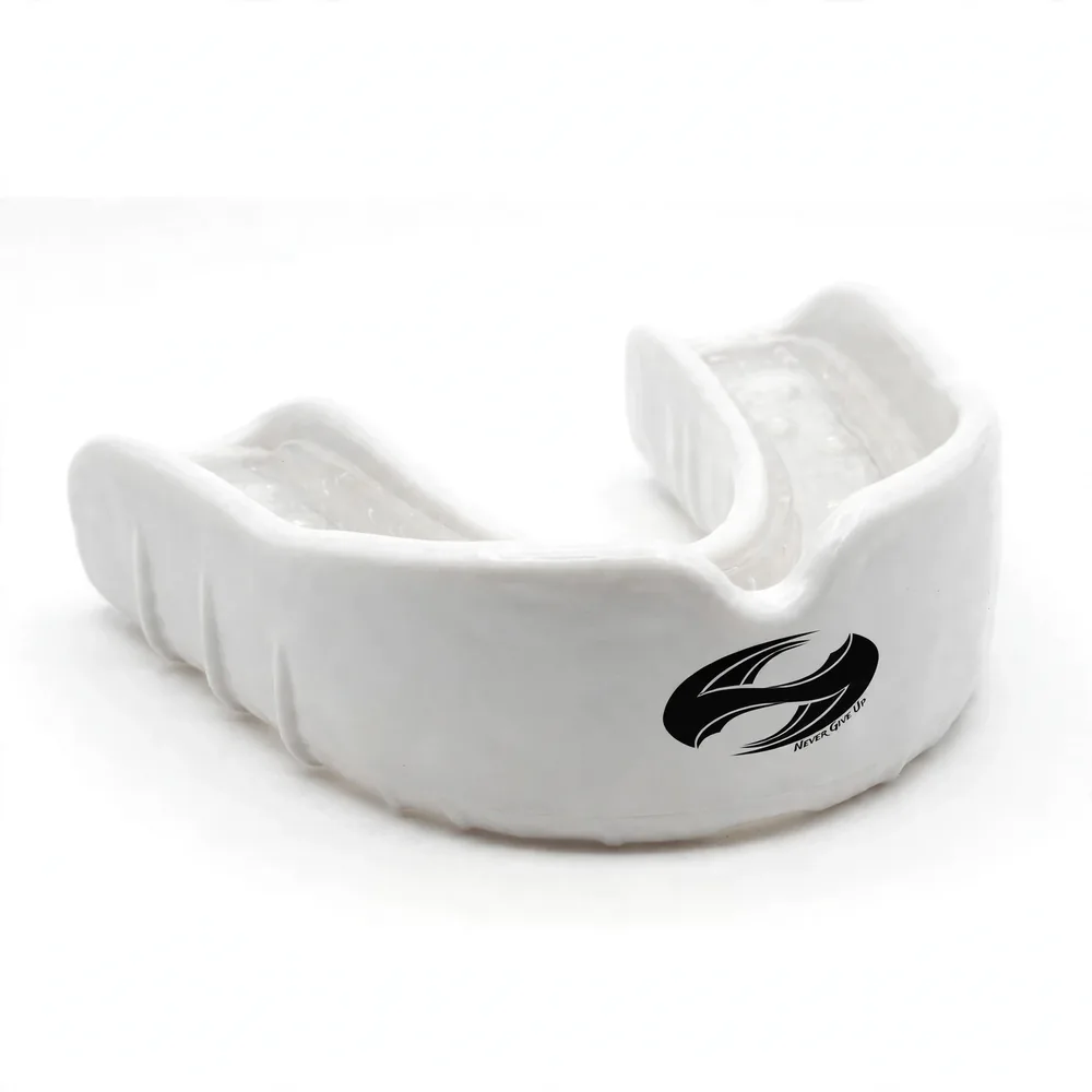 White Holo Fight Gears mouth guard